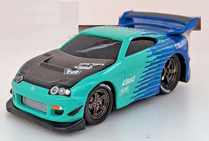 Maisto 1/64 MM Toyota Supra (MK4) Blue/Green