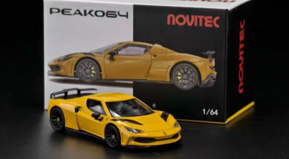 AmiAmi [Character & Hobby Shop] | 1/64 Novitec 296 N-Largo Giallo