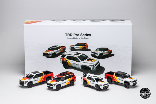 AmiAmi [Character & Hobby Shop] | 1/64 Toyota TRD PRO 4Car Set