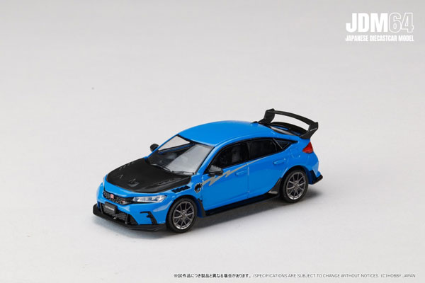 HobbyJAPAN 1/64 CIVIC TYPE R (FL5) MUGEN Group.B (2025) Racing Blue Pearl รูปภาพ 1