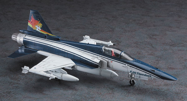Hasegawa 1/48 "Area 88" F-20 Tigershark "Shin Kazama" Plastic Model รูปภาพ 1