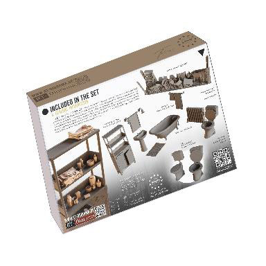 AmiAmi [Character & Hobby Shop] | 1/35 Bathroom Interior Set
