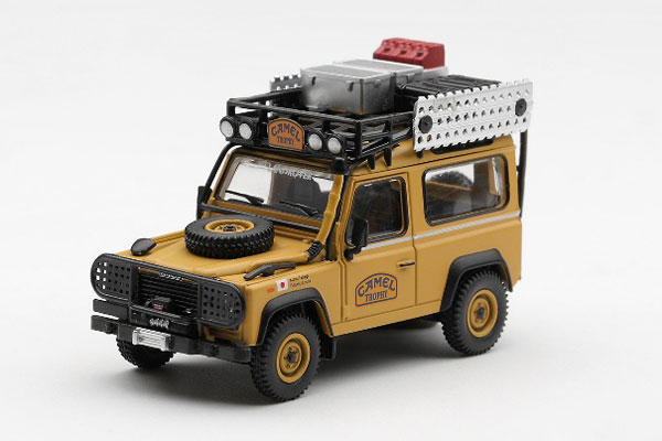 MINI GT 1/64 Land Rover Defender 90 Camel Trophy Borneo 1985 Team Japan (Left-hand Steering) hình ảnh 1