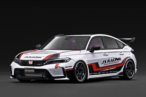 Ignition Model 1/18 Honda Civic Type-R J'S Racing (FL5) White รูปภาพ 1