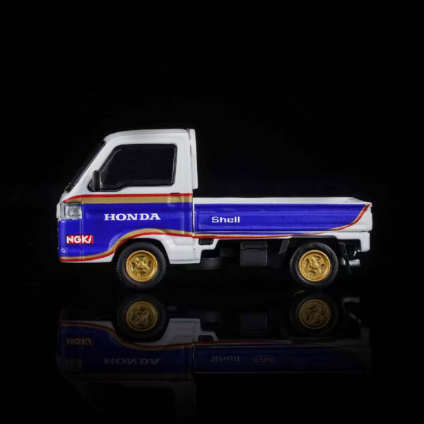 MOTORHELIX 1/64 Honda ACTY 4WD Blue/White hình ảnh 1