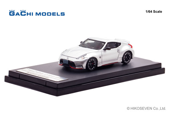GACHI MODELS 1/64 Nissan Fairlady Z nismo (2014) Brilliant Silver 画像 1