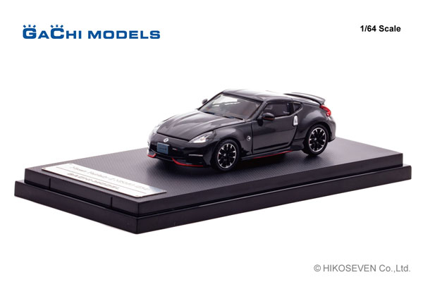 GACHI MODELS 1/64 Nissan Fairlady Z nismo (2014) Diamond Black