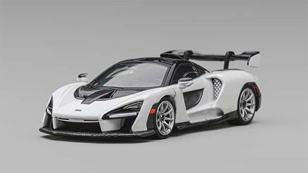 CM MODEL 1/64 Mclaren Senna Silica White รูปภาพ 1