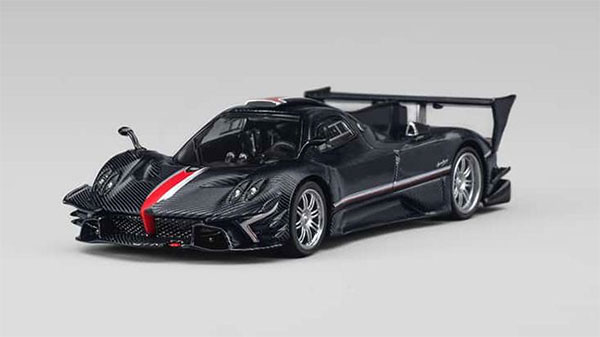 CM MODEL 1/64 Pagani Zonda Revolution Navy Carbon Fiber