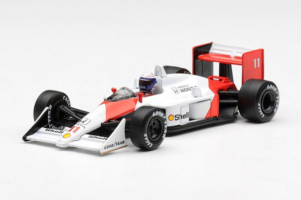 MINI GT 1/64 McLaren MP4/4 Canada Grand Prix 1988 2nd Place Car #11 Alain Prost รูปภาพ 1