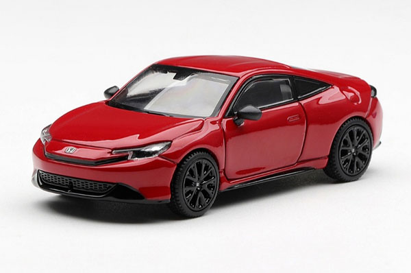 MINI GT 1/64 Honda Prelude Rally Red (Left-hand Steering) image 1