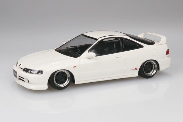 Aoshima RakuPla Snap Kit No.22CU-CW Honda DC2 Integra Type R Custom Wheel (Championship White) hình ảnh 1