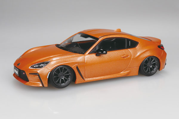 RakuPla Snap Kit No.10CU-FO Toyota GR86 2021 Custom Wheel (Flame Orange) Plastic Model