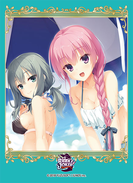 Broccoli Character Sleeve RIDDLE JOKER "Ayase Mitsukasa & Mayu Shikibe" Pack