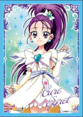 Character Sleeve Precure Chronicle Futari wa Pretty Cure Splash Star Cure Egret (EN-1681) Pack