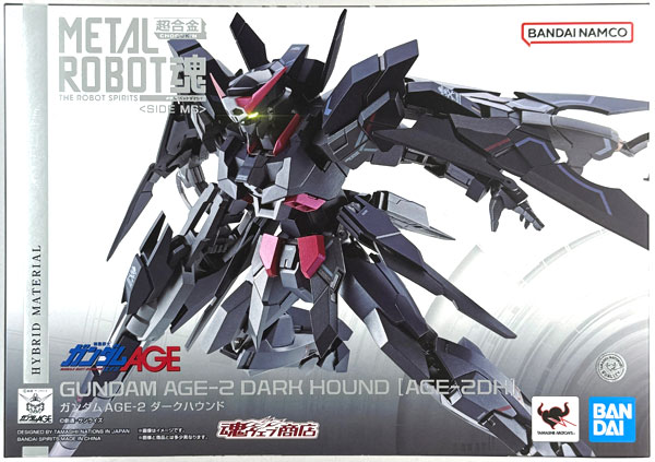 BANDAI SPIRITS Metal Robot Spirits -SIDE MS- Mobile Suit Gundam AGE Gundam AGE-2 Dark Hound (Tamashii Web Shoten Exclusive) รูปภาพ 1