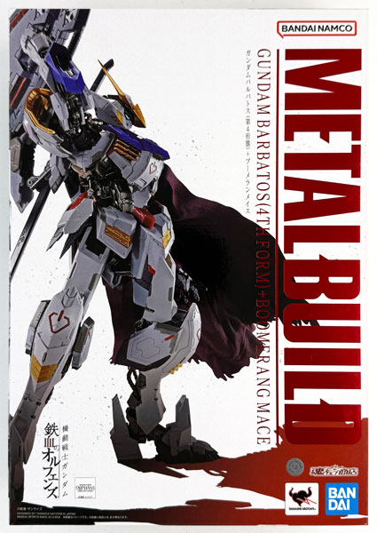 BANDAI SPIRITS METAL BUILD 기동전사 건담: 철혈의 오펀스 건담 바르바토스 (제4형태) + 부메랑 메이스 (혼웹상점 한정) 이미지 1