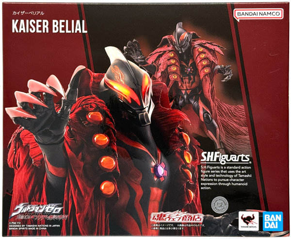 BANDAI SPIRITS S.H.Figuarts Ultraman Zero: The Revenge of Belial Kaiser Belial (Tamashii Web Shoten Exclusive) รูปภาพ 1