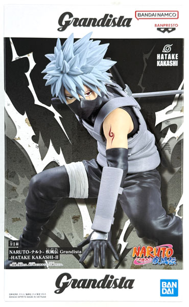 BANDAI SPIRITS NARUTO Shippuden Grandista -HATAKE KAKASHI- II (Game-prize) รูปภาพ 1