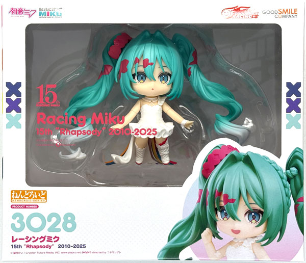 Good Smile Company Nendoroid Racing Miku 15th "Rhapsody" 2010-2025 (Good Smile Company Official Shop Exclusive) รูปภาพ 1