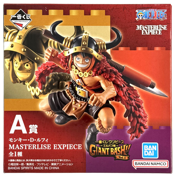 BANDAI SPIRITS Ichiban Kuji ONE PIECE -Elbaph Arc- GIANT BASH!! Vol.1 A Prize - Monkey D. Luffy MASTERLISE EXPIECE (Game-prize) รูปภาพ 1