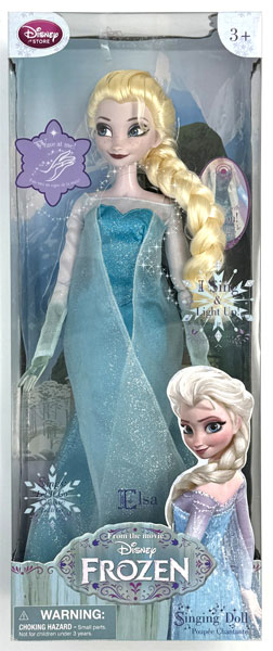 Disney Store Frozen Elsa Singing Doll รูปภาพ 1