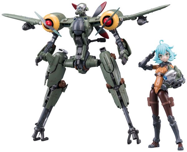 HEMOXIAN [Bonus] RUSTED BRIER Rhande Koskinen & RTP-10A cutting edge V-HS Tactical Fighter 1/12 Plastic Model
