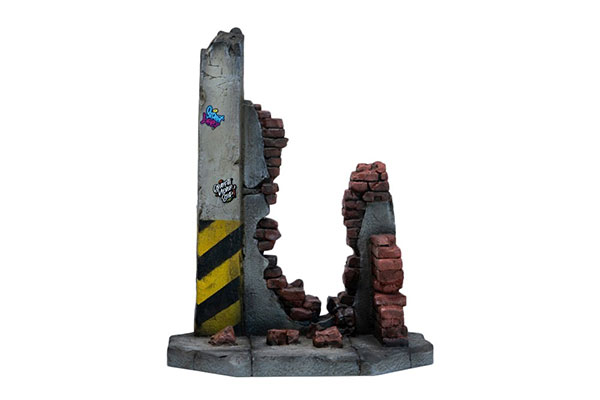 MMM Toys 1/12 Ruined Street Wall รูปภาพ 1