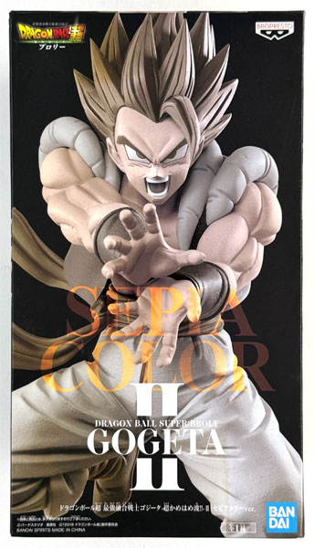 BANDAI SPIRITS Movie Dragon Ball Super Saikyou Yuugou Senshi Gogeta -Chou Kamehameha!!- Sepia Color Ver. (Campaign Exclusive) hình ảnh 1