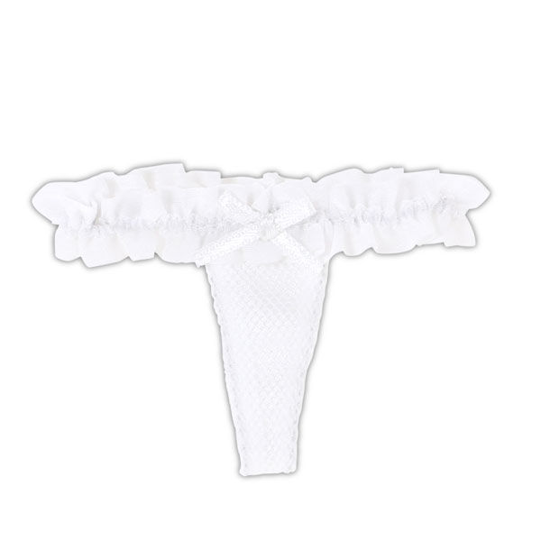 Azone 1/6 Q'z Overture Bra Thong Panties White x White (DOLL ACCESSORY)