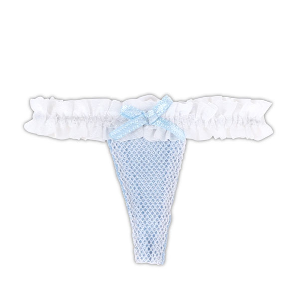 Azone 1/6 Q'z Overture Bra Thong Panties Light Blue x White (DOLL ACCESSORY)