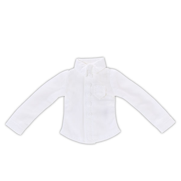1/6 PNXS Long-sleeve Dress Shirt II White (DOLL ACCESSORY)