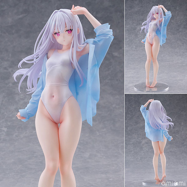 FURYU TENITOL TALL MIGNON WORKS shiro 수영복 ver. 완성품 피규어 이미지 1