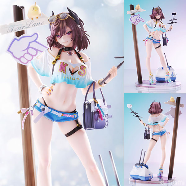 MIMEYOI Azur Lane Kirishima -Summery Audacity- TF edition 1/7 Complete Figure รูปภาพ 1