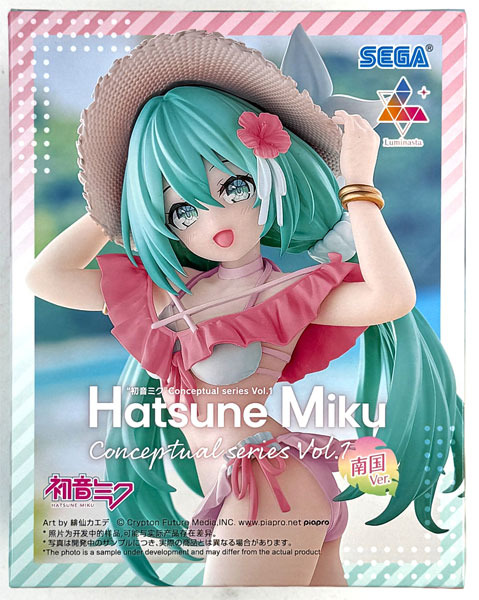 Hatsune Miku Series Luminasta "Hatsune Miku" Conceptual series Vol.1 Tropical Ver. (Game-prize)