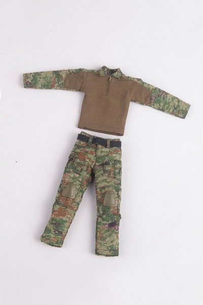 GoomooPlay G3 Combat Wear 1/12 Scale Posable Figure Alternative Clothes GM-J-001-A (DOLL ACCESSORY)