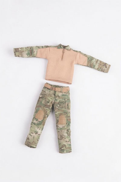 GoomooPlay G3 Combat Wear 1/12 Scale Posable Figure Alternative Clothes GM-J-001-B (DOLL ACCESSORY)
