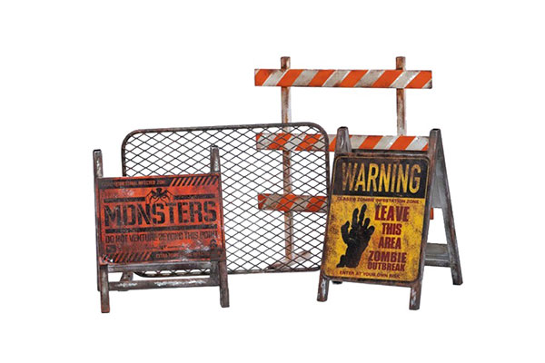 1/6 Caution Barricade Set