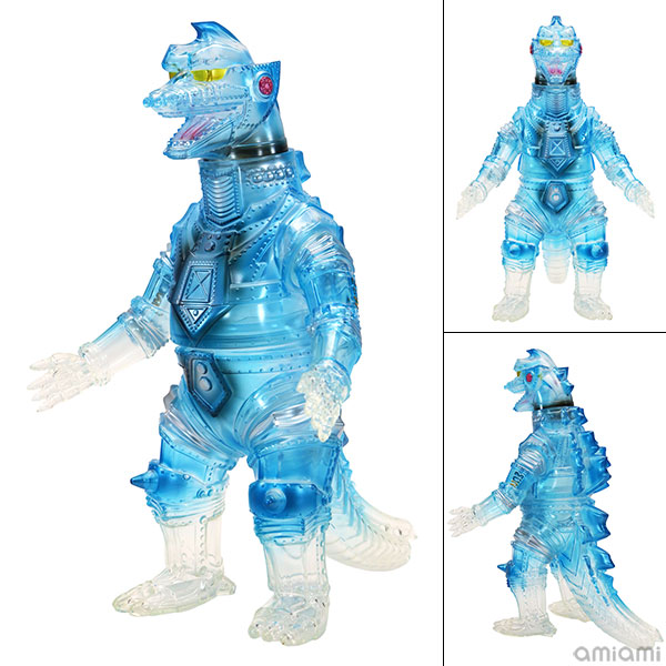 BIG Retro Soft Vinyl Series Mechagodzilla (1975) Houkou Clear Blue Ver.