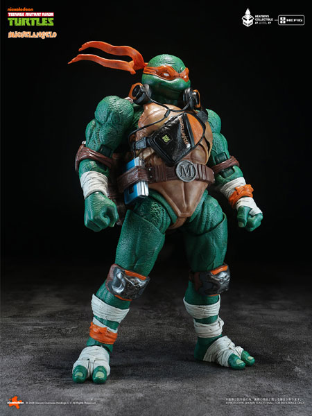 HB0105 Teenage Mutant Ninja Turtles Michelangelo Alloy Posable Figure Regular Edition