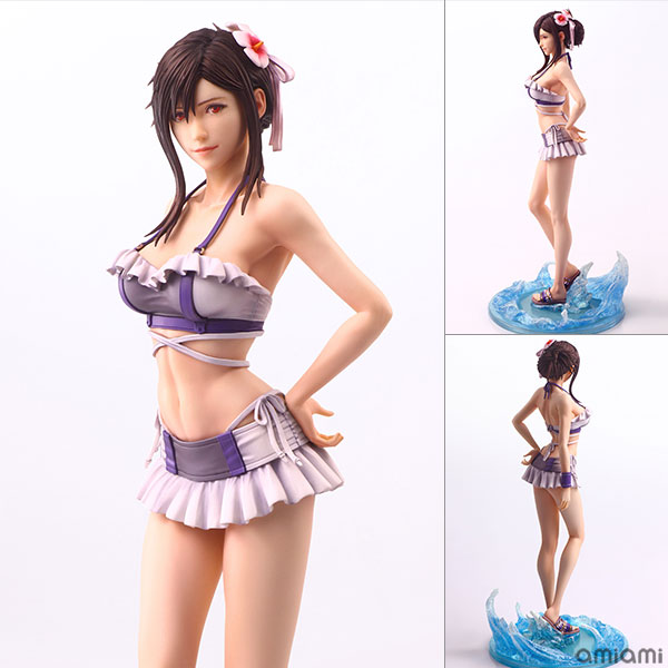 AmiAmi [Character & Hobby Shop] | Final Fantasy VII Rebirth STATIC ARTS Tifa Lockhart -Swimsuit Ver.-(Pre-order)