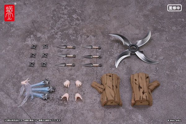 Kunoichi Reppuu Optional Part Set 1/12 Complete Model Optional Parts
