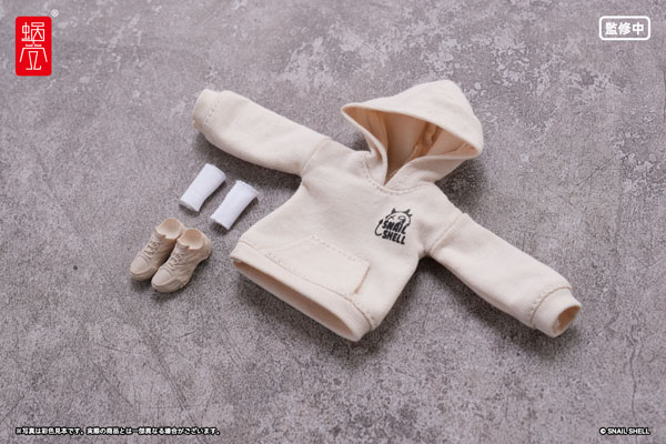 "Devil's Whisper" Series Print Hoodie Set (Beige) (DOLL ACCESSORY)