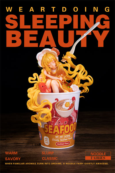 Noodle Fairies Seafood Flavor Complete Figure