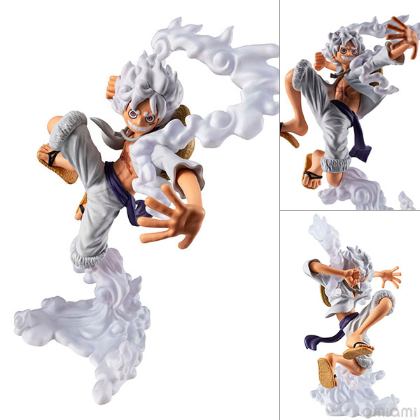 WALLSTAR ONE PIECE Monkey D. Luffy Gear 5 Complete Figure