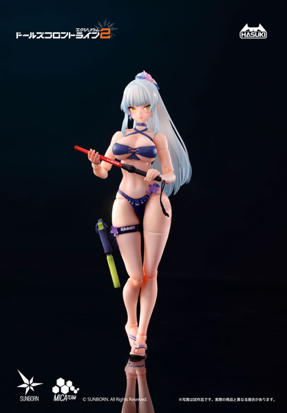 pocket art PA013 Girls' Frontline 2: Exilium Klukai: Cerulean Breaker Ver. Regular Edition 1/12 Complete Model Action Figure