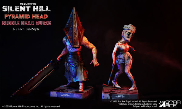 Return to Silent Hill Pyramid Head + Bubble Head Nurse Twin Pack