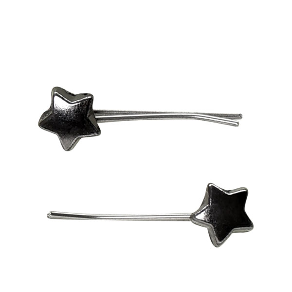 Doll Hair Pin -Star- Black (DOLL ACCESSORY)