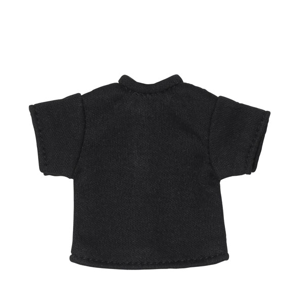 1/12 Big Silhouette T-shirt -Plain- Black (DOLL ACCESSORY)