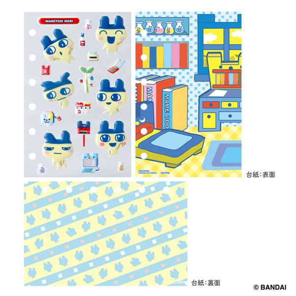 Bandai Tamagotchi Tamamori Sticker Refill Mametchi Mori Set รูปภาพ 1